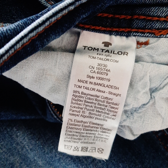 TOM TAILOR sz 30 jeans SOLD ON TITLE - Picture 2 of 8